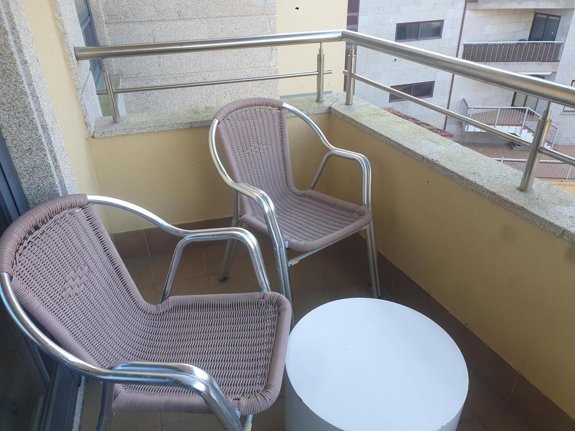 Apartamento En Urbanizacion Con Piscina En Playa De Silgar Sanxenxo Exterior foto
